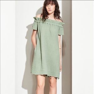💢 2 for $30 - Anthropologie amadi muella off the shoulder dress